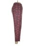 J.Crew Collection 100% Silk Print Red Silk Pants Size 2 - photo 4