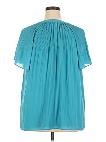 T Tahari Short Sleeve Blouse (view 2)