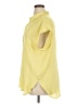Vince Camuto 100% Polyester Yellow Short Sleeve Blouse Size 1X - photo 5