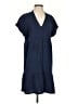 Bobi Solid Blue Casual Dress Size XS - photo 1