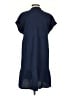 Bobi Solid Blue Casual Dress Size XS - photo 2