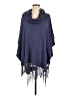 Lovestitch Blue Poncho One size - photo 1