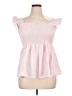 Lomon Pink Sleeveless Blouse Size XL - photo 1