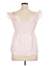 Lomon Pink Sleeveless Blouse Size XL - photo 2