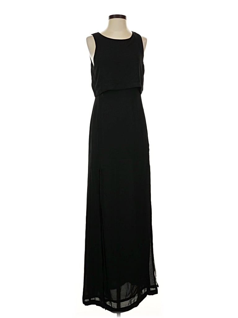 Pre-owned Tildon Casual Dress In Black