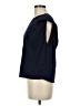 Babaton 100% Cotton Blue Sleeveless Top Size M - photo 5