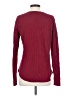 Jeanne Pierre 100% Cotton Burgundy Pullover Sweater Size S - photo 2
