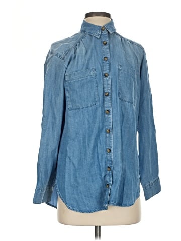 Pilcro Long Sleeve Button-Down Shirt (view 1)