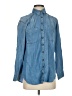 Pilcro 100% Tencel Blue Long Sleeve Button-Down Shirt Size XS - photo 1