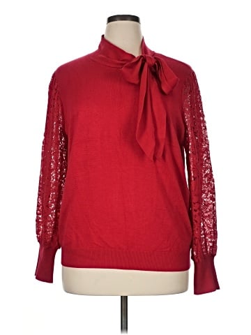 Liz Claiborne Long Sleeve Top (view 1)