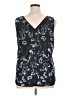 Nordstrom Black Sleeveless Blouse Size XL - photo 2