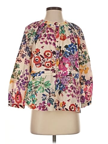 Johnny Was 3/4 Sleeve Blouse (view 1)