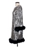 Trina Turk Silver Cocktail Dress Size S - photo 5