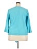 NY Collection Teal 3/4 Sleeve Top Size 2X - photo 2