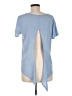 Gap Fit Blue Short Sleeve Top Size M - photo 2