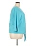 NY Collection Teal 3/4 Sleeve Top Size 2X - photo 4