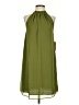 Halogen 100% Polyester Solid Green Casual Dress Size S - photo 1