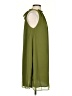 Halogen 100% Polyester Solid Green Casual Dress Size S - photo 4