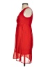 Amadi Solid Red Casual Dress Size XS - photo 5