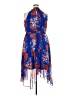 City Chic 100% Polyester Blue Cocktail Dress Size 20 Plus (L) - photo 2