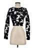 Arden B. Black Long Sleeve Top Size XS - photo 1