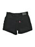 Levi's Solid Black Shorts Size 27 waist - photo 2