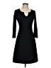 Ann Taylor LOFT Solid Black Cocktail Dress Size 0 - photo 1