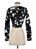 Arden B. Black Long Sleeve Top Size XS - photo 2