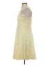 Mi ami 100% Polyester Chevron-herringbone Yellow Casual Dress Size S - photo 5