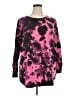 Torrid Tie-dye Purple Pullover Sweater Size 1X Plus (1) - photo 1