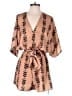 Cupshe 100% Polyester Print Tan Romper Size S - photo 1
