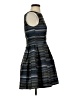 BB Dakota Stripes Blue Cocktail Dress Size 2 - photo 4