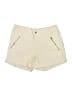 Te Verde Solid Ivory Khaki Shorts Size M - photo 1