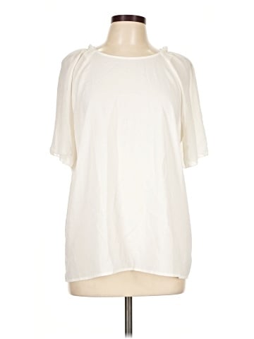 Ann Taylor Short Sleeve Blouse (view 1)