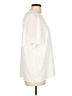 Ann Taylor 100% Polyester Ivory Short Sleeve Blouse Size L - photo 4