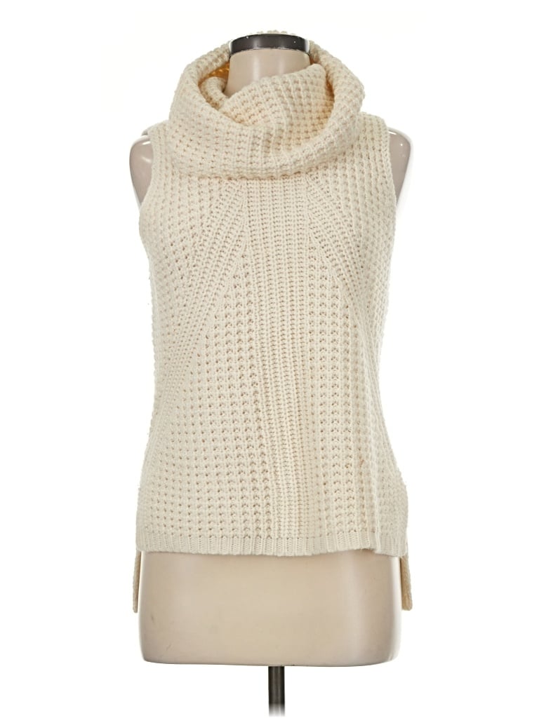Pre-owned Dex Sweater Vest In Ivory
