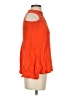 O'Neill 100% Viscose Orange Sleeveless Blouse Size S - photo 4