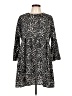ASOS Animal Print Black Casual Dress Size 10 - photo 1