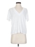 Splendid Solid White Short Sleeve Top Size XS - photo 1