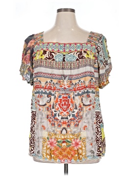 Johnny Was Short Sleeve Blouse