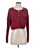 Gilly Hicks Burgundy Long Sleeve Top Size S - photo 1