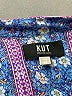 Kut from the Kloth 100% Polyester Blue Long Sleeve Blouse Size 2X - photo 7