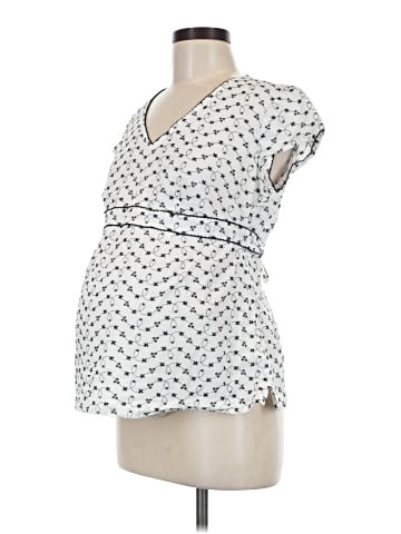 Motherhood Short Sleeve Blouse (view 1)