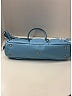MCM 100% Leather Blue Leather Embossed Satchel One size - photo 4