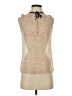 H&M Tan Sleeveless Blouse Size 4 - photo 1