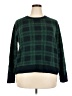 Old Navy Plaid Green Pullover Sweater Size XXL - photo 1