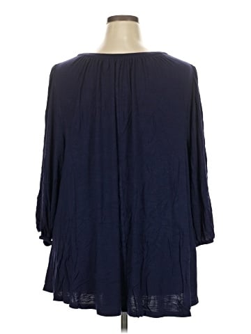 Lane Bryant 3/4 Sleeve Blouse (view 2)
