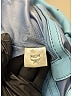 MCM 100% Leather Blue Leather Embossed Satchel One size - photo 5