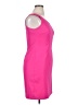 I.N. Studio Solid Pink Cocktail Dress Size 14 Petite - photo 4