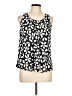 Elle 100% Rayon Black Sleeveless Blouse Size L - photo 1